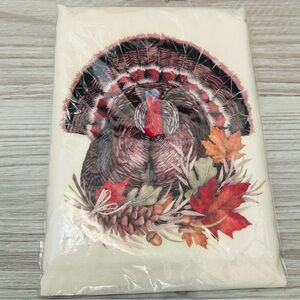 🦃 Plump Turkey Artisan Flour Sack Towel 100% Egyptian Cotton Vintage NWT